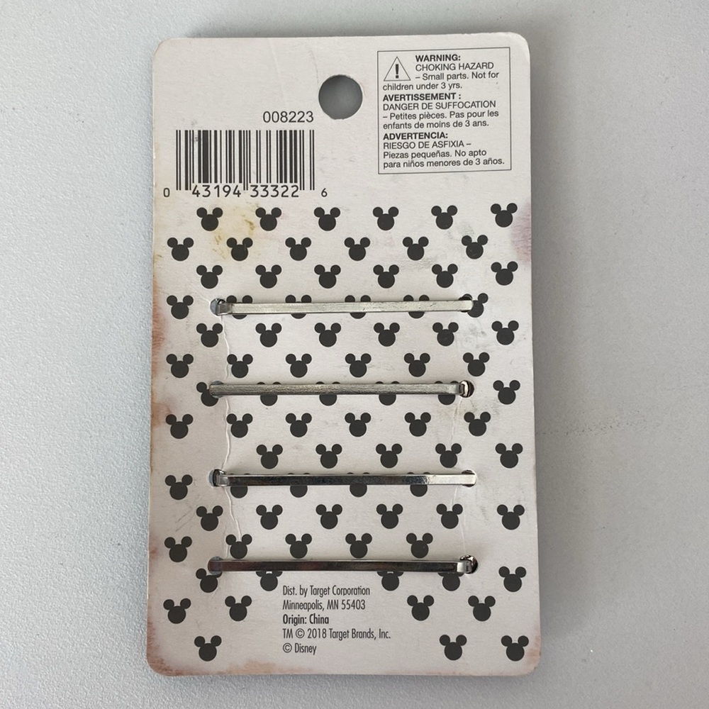 Disney Mickey Mouse Bobby Pins - Picture 2 of 3